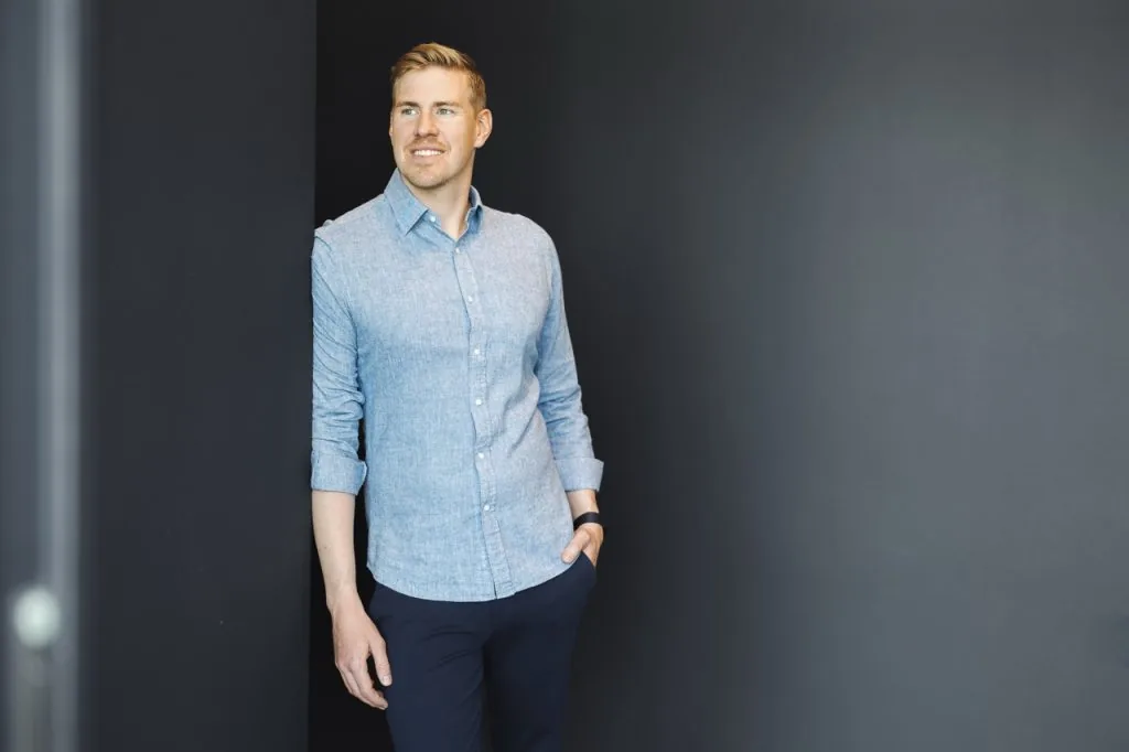 Marcel Schaufler, Finanzexperte, im modernen Business-Porträt